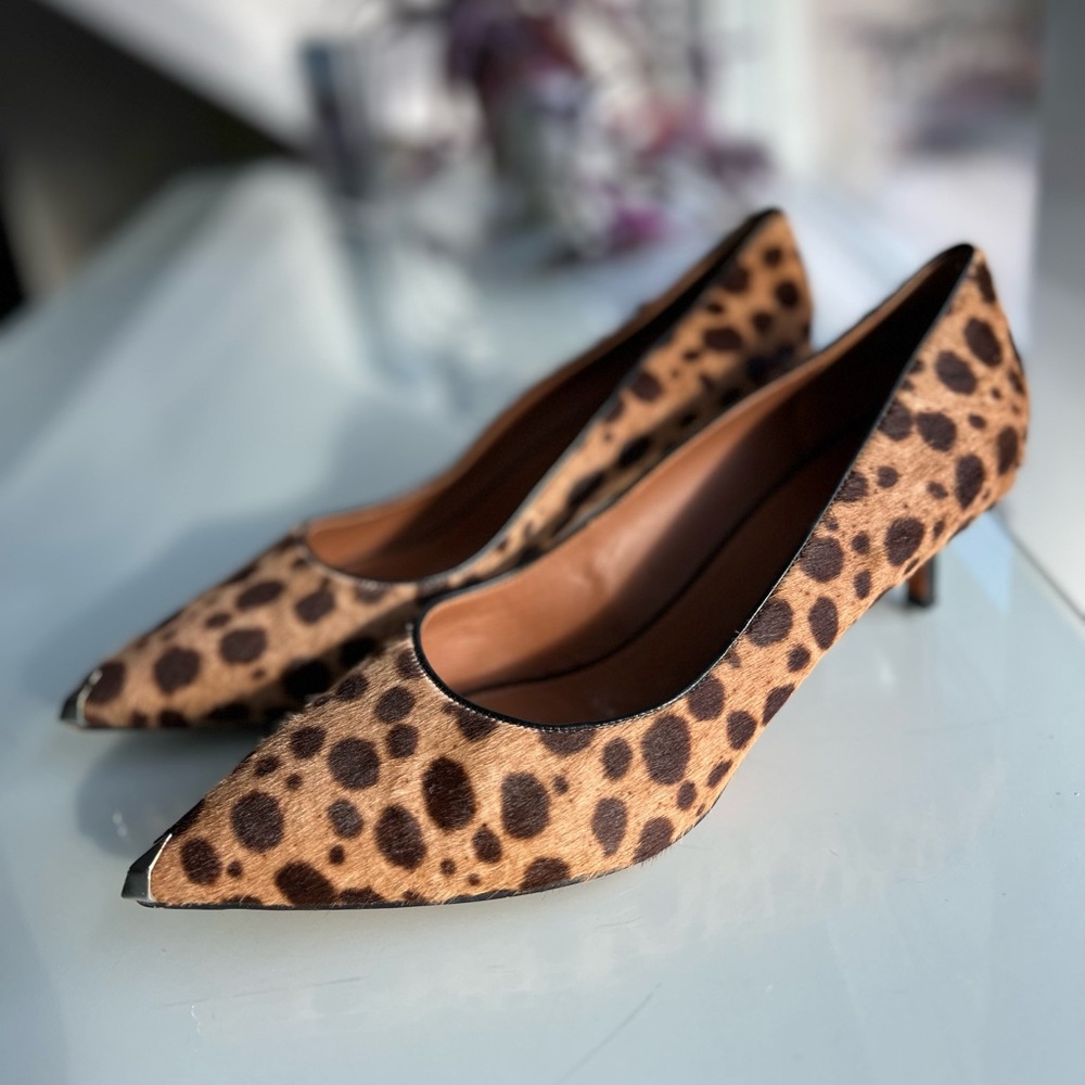 Givenchy Calf Hair Leopard Heels